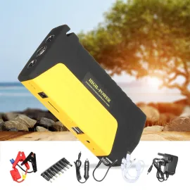 Мултифункционален Комплект Стартерно Устройство High Power Jump starter за кола и компресор