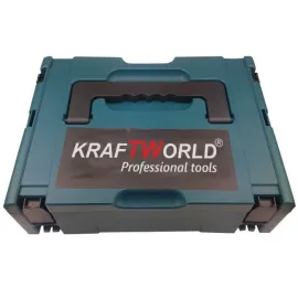 Немски куфар за инструменти KraftWorld - празен куфар за винтоверт/шлайф