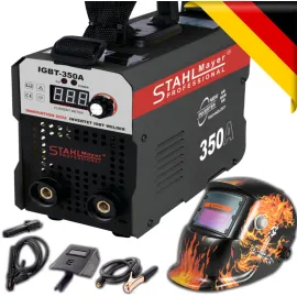 Немски Инверторен Електрожен Stahl Mayer 350A + Соларен шлем