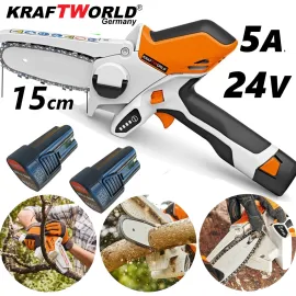 Немска Акумулаторна резачка за клони KraftWorld 24V 5Ah