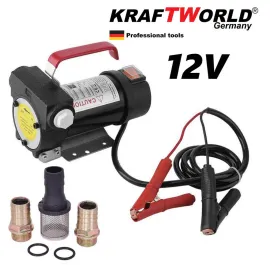 Немска помпа за гориво и течности KraftWorld 12 V Немска помпа за гориво и течности KraftWorld 12 V