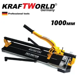 Релсова Машина за рязане на плочки 1000мм KraftWorld - Професионална