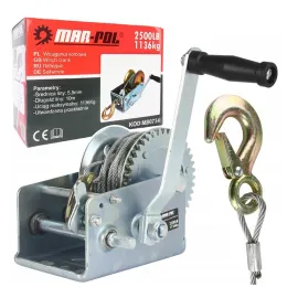Ръчнa лебедка 2500lb - 1130kg