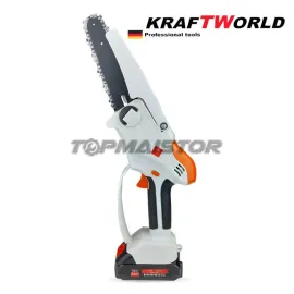 Немски Акумулаторен Трион за клони KraftWorld 36V 8Ah + 2 Вериги