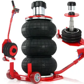 Крик пневматичен с балон 3,5 тона, 3 въздушни възглавници Крик пневматичен с балон 3,5 тона, 3 въздушни възглавници