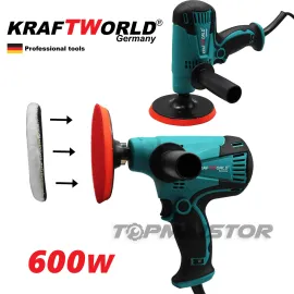 Полирмашина KraftWorld 600W, машина за полиране