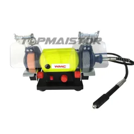 Шмиргел - полир с куфар с аксесоари 103 броя WMC 120W, Ø 75 мм