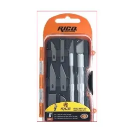 Комплект RICO с 8 остриета и 2 ножа