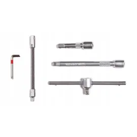 Куфар с инструменти Гедоре 1/4" шестостен 46ч., WMC