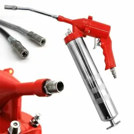 Комбиниран пневматичен и ръчен такаламит KRAFTWORLD 2699K / 1/4, 400 мл./ Комбиниран пневматичен и ръчен такаламит KRAFTWORLD 2699K / 1/4, 400 мл./