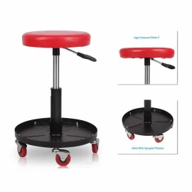 Автомонтьорски стол с поставка за инструменти Автомонтьорски стол с поставка за инструменти