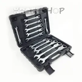 К-т звездогаечни ключове с чупещо рамо 8мм - 22мм 12 части KRAFTWELLE