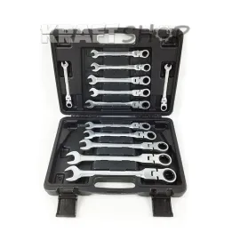 К-т звездогаечни ключове с чупещо рамо 8мм - 22мм 12 части KRAFTWELLE