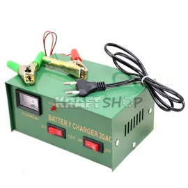 Зарядно устройство за акумулатор 20 AMP за автомобил  Зарядно устройство за акумулатор 20 AMP за автомобил