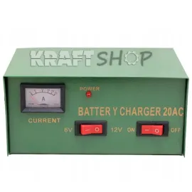Зарядно устройство за акумулатор 20 AMP за автомобил  Зарядно устройство за акумулатор 20 AMP за автомобил