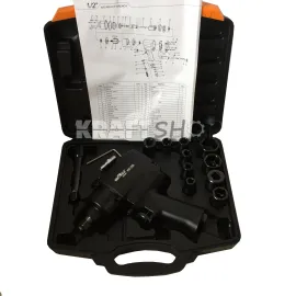 Немски пневматичен гайковерт 1400нм 1/2" KraftWelle с вложки Немски пневматичен гайковерт 1400нм 1/2" KraftWelle с вложки