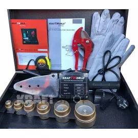 Немски Поялник за полипропилен 20-63мм 2500W Kraftroyal - лепачка за ппр тръби Немски Поялник за полипропилен 20-63мм 2500W Kraftroyal - лепачка за ппр тръби