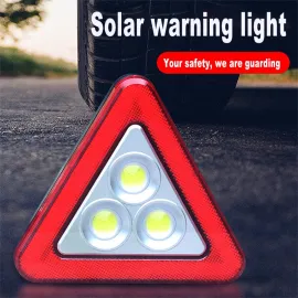 Авариен LED триъгълник 3 в 1 + соларно зареждане Авариен LED триъгълник 3 в 1 + соларно зареждане