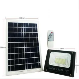 40W LED Прожектор за външен монтаж + Соларен панел + Дистанционно 40W LED Прожектор за външен монтаж + Соларен панел + Дистанционно