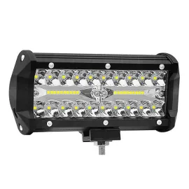 Автомобилен LED бар 120W - Мощен Прожектор за кола Автомобилен LED бар 120W - Мощен Прожектор за кола