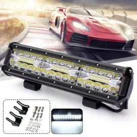 Автомобилен LED бар 180W - Мощен Прожектор за кола Автомобилен LED бар 180W - Мощен Прожектор за кола