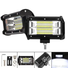 Мощен LED бар 72W Прожектор за кола Мощен LED бар 72W Прожектор за кола