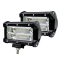 Мощен LED бар 72W Прожектор за кола