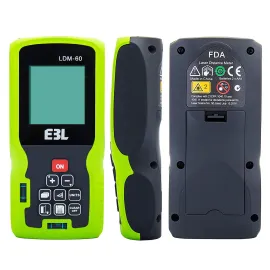 Лазерен Метър , Професионален дистанциометър 60м Лазерен Метър , Професионален дистанциометър 60м