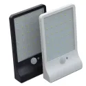 LED Лампа JD-1920 20W Със Соларен Панел И PIR датчик за движение