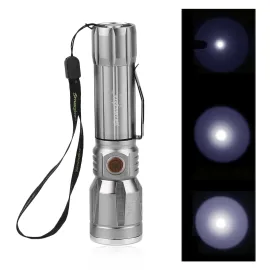 Led презареждащ се фенер - Телескопичен фокус  Led презареждащ се фенер - Телескопичен фокус