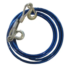 Въже буксирно стом. облечено 6mm - реални Въже буксирно стом. облечено 6mm - реални