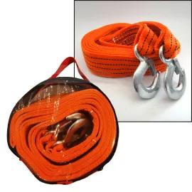 Въже буксирно колан 4m - оранжево Въже буксирно колан 4m - оранжево