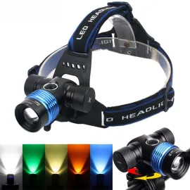 Челник - фар за колело + 4 цвята Челник - фар за колело + 4 цвята