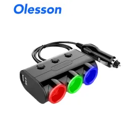 РАЗКЛОНИТЕЛ НА ЗАПАЛКА 3 ГНЕЗДА + 2 USB OLESSON 1523 РАЗКЛОНИТЕЛ НА ЗАПАЛКА 3 ГНЕЗДА + 2 USB OLESSON 1523