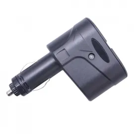 Разклонител за кола In-Car WF-325, 60W, 2 гнезда Разклонител за кола In-Car WF-325, 60W, 2 гнезда
