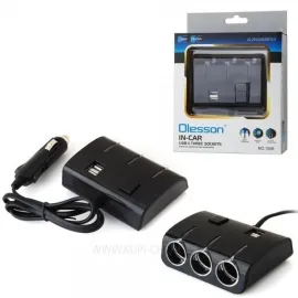 Разклонител за запалка на кола OLESSON с USB Разклонител за запалка на кола OLESSON с USB