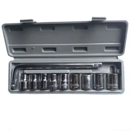 Комплект вложки с ключ 1/2, 10части , 8-22 мм
