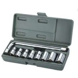 Комплект вложки с ключ 1/2, 9части , 8-19 мм