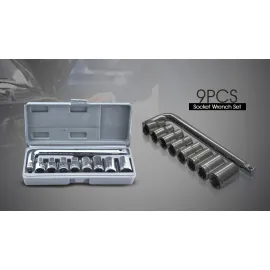Комплект вложки с ключ 1/2, 9части , 8-19 мм