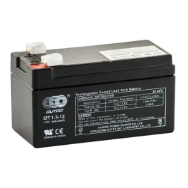 АКУМУЛАТОР, 12V, 1.3AH, ТЯГОВ, OT1.3-12 АКУМУЛАТОР, 12V, 1.3AH, ТЯГОВ, OT1.3-12
