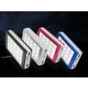 Соларна Преносима батерия 50000mAh с 20 LED диода и 2 USB изхода 