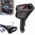 FM трансмитер с Bluetooth за автомобил с LCD дисплей и USB вход