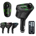 FM трансмитер с Bluetooth за автомобил с LCD дисплей и USB вход