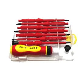 Комплект отвертки електричарски 8 части Комплект отвертки електричарски 8 части