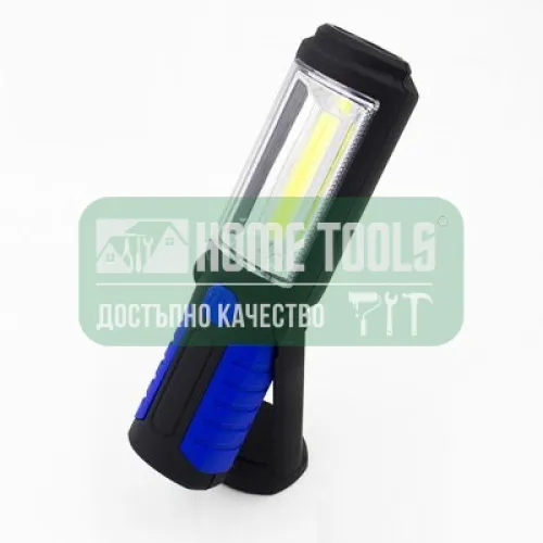 Акумулаторна аварийна LED лампа 1+1 COB USB фенер 