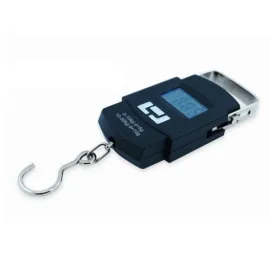 Портативен електронен кантар до 50 кг с дисплей и метална дръжка Портативен електронен кантар до 50 кг с дисплей и метална дръжка