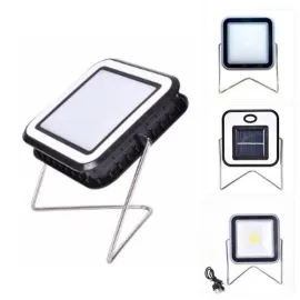 Соларна LED зоомираща лампа със стойка за къмпинг Соларна LED зоомираща лампа със стойка за къмпинг