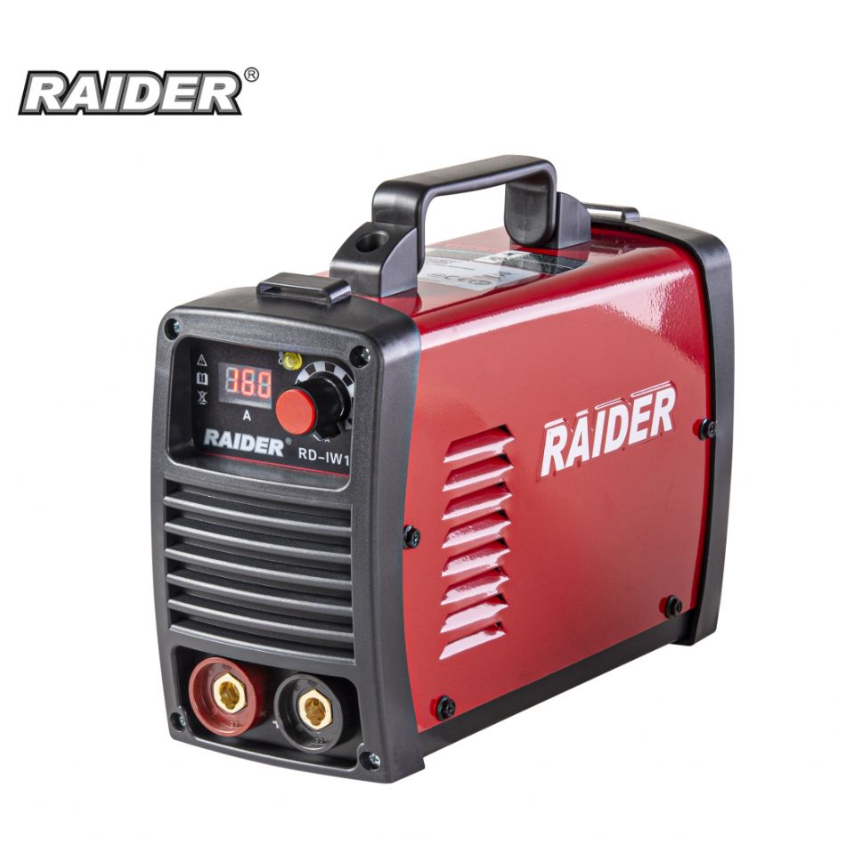 Инверторен електрожен Raider 160A RD-IW180, 20-160 A - Прецизно заваряване и удобство при работа