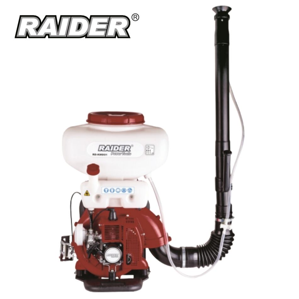 Бензинова моторна пръскачка Raider RD-KMD01J, 3 к.с, 20 л, 12 м, подходяща за дезинфекция