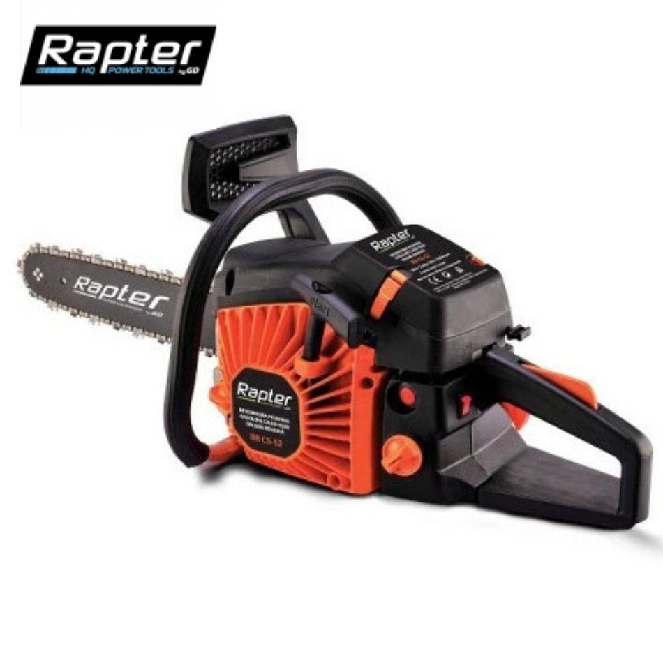 Бензинова резачка за дърва Rapter RR CS-52, 2.4 к.с., 40 см